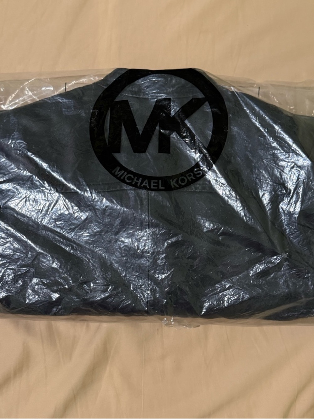 MICHAEL Michael Kors Black Leather Jacket with Gold Hardware - Picture 2 of 10